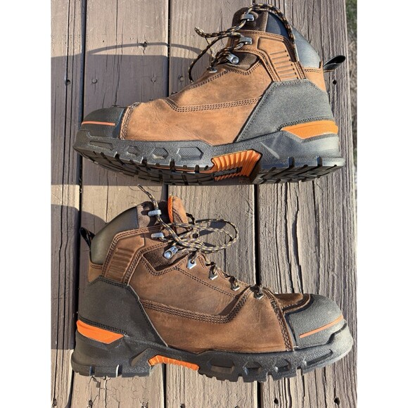 Timberland PRO Endurance Steel Safety Toe Work Boot Brown Leather Size 13M main image 8